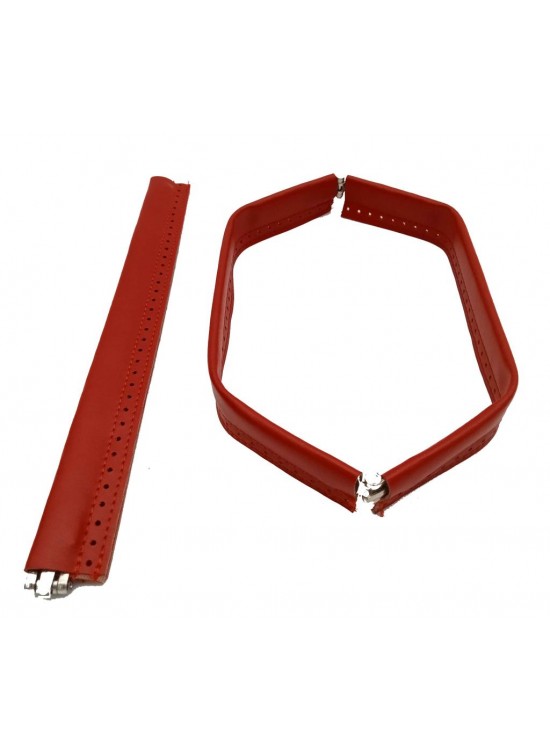 Çanta Aksesuar Kırmızı Renk Derili Metal Çanta Ağzı 30 Cm Çanta Aksesuar Kırmızı Renk Derili Metal Çanta Ağzı 30 Cm