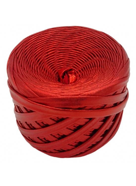 Çanta Aksesuar Kırmızı Renk Metalik İp