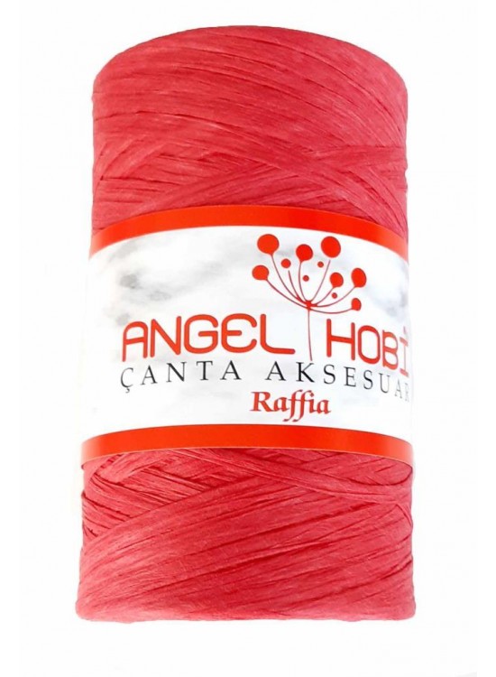 Çanta Aksesuar Kırmızı Renk Rafya İp Çanta Aksesuar Kırmızı Renk Rafya İp