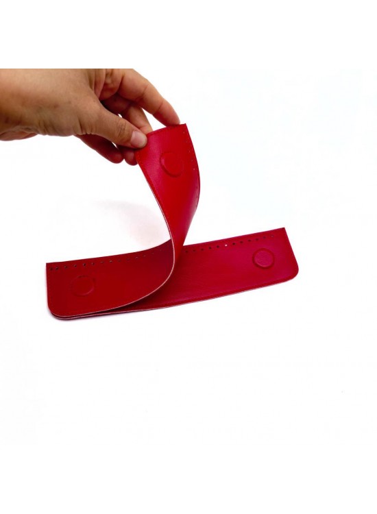 Çanta Aksesuar Kırmızı Suni Derili Çift Gizli Mıknatıs Çanta Aksesuar Kırmızı Suni Derili Çift Gizli Mıknatıs