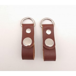 Çanta Aksesuar Kızıl Kahve Gerçek Deri Çıtçıtlı Sapucu Böce Gümüş Metalli