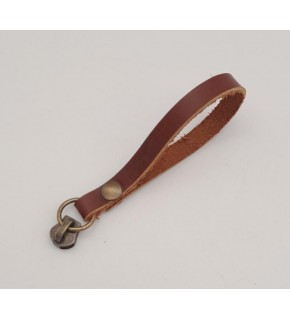 Çanta Aksesuar Kızıl Kahve Renk Gerçek Derili Antik Döngülü Fermuar Başı