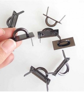 Çanta Aksesuar Köprü Aparatı Füme Renk Klasik Model 6 Adet