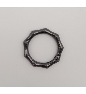 Çanta Aksesuar Köşeli Yaylı Halka Füme Renk 1 Adet