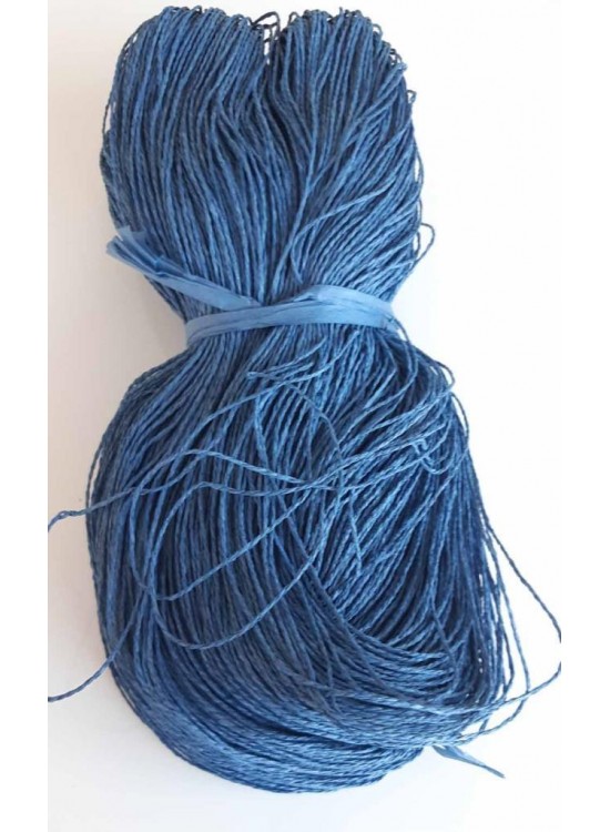 Çanta Aksesuar Kot Mavi Renk Kağıt İp 400 Gr