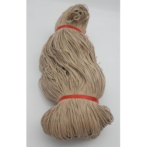 Çanta Aksesuar Koyu Bej Renk Mumlu Koton İp