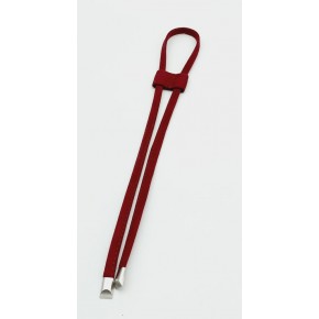 Çanta Aksesuar Koyu Bordo Renk Suni Deri Nubuk Büzgü Gümüş Metalli