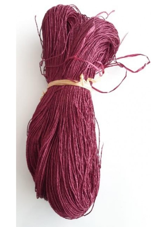 Çanta Aksesuar Koyu Fuşya Renk Kağıt İp 200 Gr