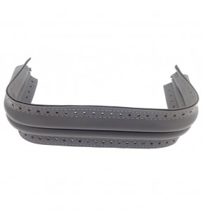 Çanta Aksesuar Koyu Gri Renk Derili 25 Cm Gizli Çanta Bursu