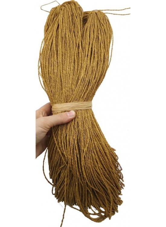 Çanta Aksesuar Koyu Hasır Renk Kağıt İp 200 Gr