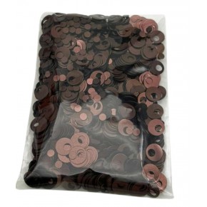 Çanta Aksesuar Koyu Kahve Renk 1 Cm Pul 40 Gr