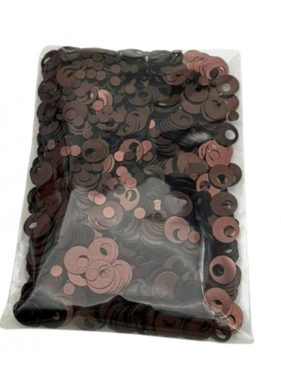 Çanta Aksesuar Koyu Kahve Renk 1 Cm Pul 40 Gr