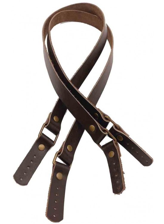 Çanta Aksesuar Koyu Kahve Renk Karedört Model Gerçek Deri Çanta Sapı (Antik Metal) Çanta Aksesuar Koyu Kahve Renk Karedört Model Gerçek Deri Çanta Sapı (Antik Metal)