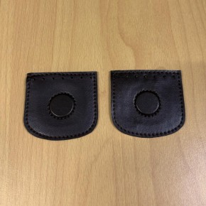 Çanta Aksesuar Koyu Kahve Suni Derili Tek Dikim Gizli Mıknatıs