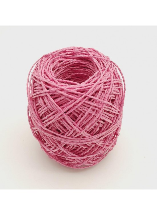 Çanta Aksesuar Koyu Pembe Renk 50 Gr Sarılmış Kağıt İp