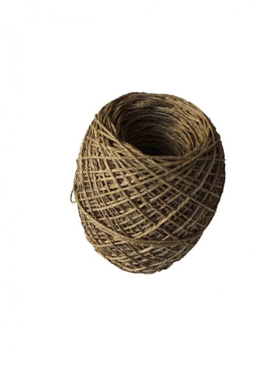 Çanta Aksesuar Koyu Yağ Yeşili 50 Gr Sarılmış Kağıt İp