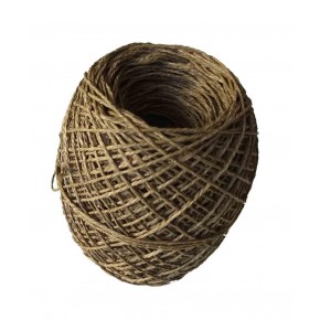 Çanta Aksesuar Koyu Yağ Yeşili Sarılmış Kağıt İp 100 Gram