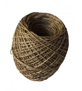 Çanta Aksesuar Koyu Yağ Yeşili Sarılmış Kağıt İp 100 Gram