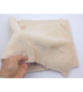 Çanta Aksesuar Krem Renk 100X20 Cm Kürk