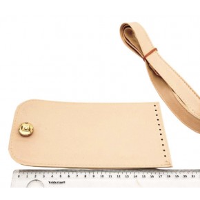 Çanta Aksesuar Krem Renk Button Model  Çanta Yapım Seti Light Gold Metalli