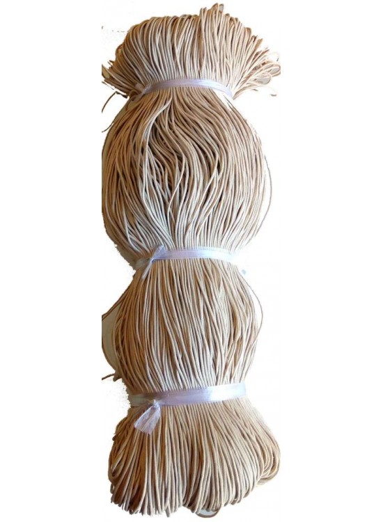 Çanta Aksesuar Krem Renk Mumlu Koton İp