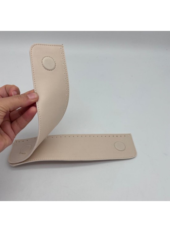 Çanta Aksesuar Krem Suni Derili Çift Gizli Mıknatıs Çanta Aksesuar Krem Suni Derili Çift Gizli Mıknatıs