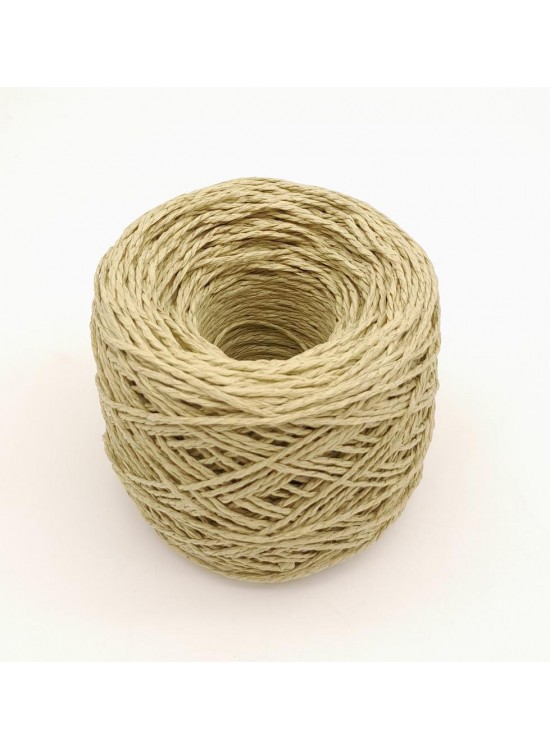 Çanta Aksesuar Küf Yeşili Renk 100 Gr Sarılmış Kağıt İp