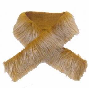 Çanta Aksesuar Kürk 70X5Cm Hardal Renk