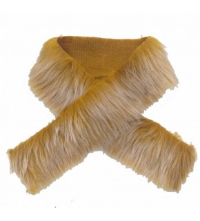 Çanta Aksesuar Kürk 70X5Cm Hardal Renk