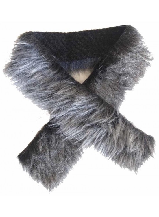 Çanta Aksesuar Kürk 70X5Cm Siyah Beyaz Renk Çanta Aksesuar Kürk 70X5Cm Siyah Beyaz Renk