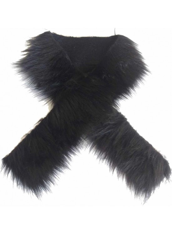 Çanta Aksesuar Kürk 70X5Cm Siyah Renk Çanta Aksesuar Kürk 70X5Cm Siyah Renk