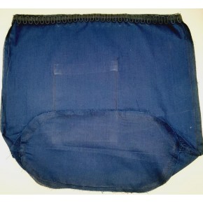 Çanta Aksesuar Lacivert 25X12 Cm Oval Tabanlı Dikilmiş Fermuarsız Astar