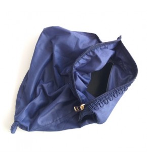 Çanta Aksesuar Lacivert 28X28 Cm, Dikilmiş Halde, Fermuarlı Astar