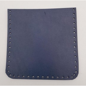 Çanta Aksesuar Lacivert Gerçek Deri 12x12 cm Cep