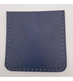 Çanta Aksesuar Lacivert Gerçek Deri 12x12 cm Cep