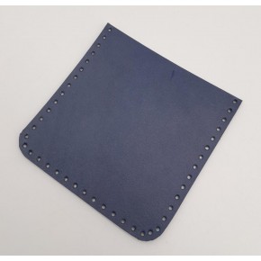 Çanta Aksesuar Lacivert Gerçek Deri 12x12 cm Cep