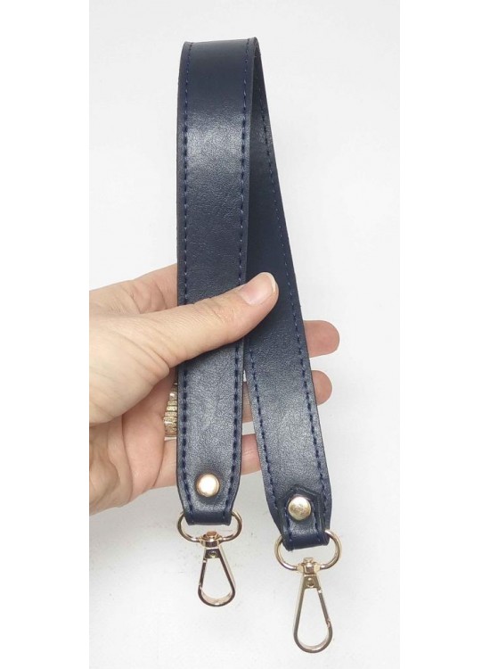 Çanta Aksesuar Lacivert Renk 42X2.5 Cm Kancalı Sap