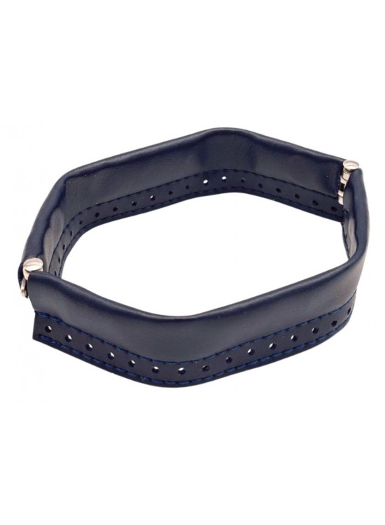 Çanta Aksesuar Lacivert Renk Derili Metal Çanta Ağzı 18 Cm