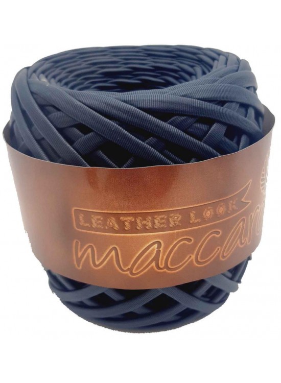 Çanta Aksesuar Lacivert Renk Maccaroni Deri İp