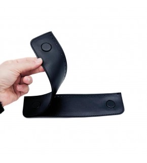 Çanta Aksesuar Lacivert Suni Derili Çift Gizli  Mıknatıs