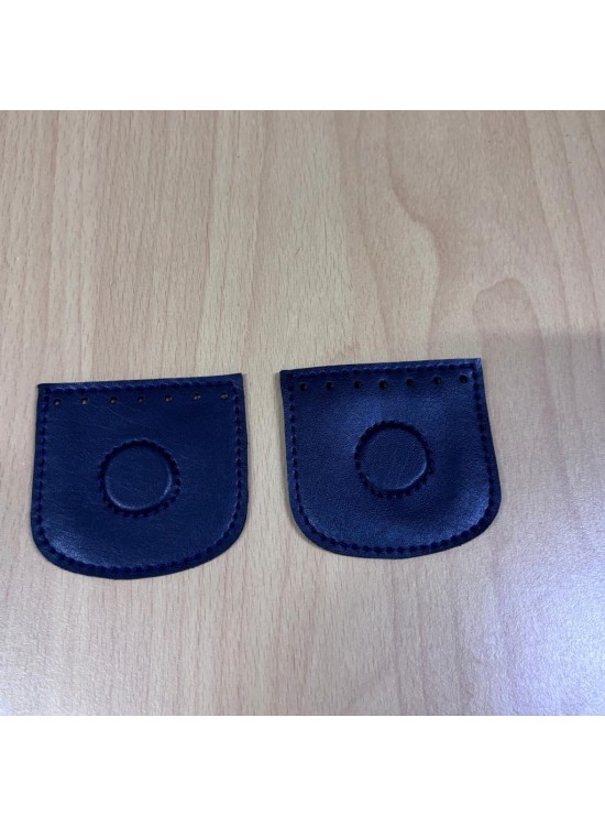 Çanta Aksesuar Lacivert Suni Derili Tek Dikim Gizli Mıknatıs