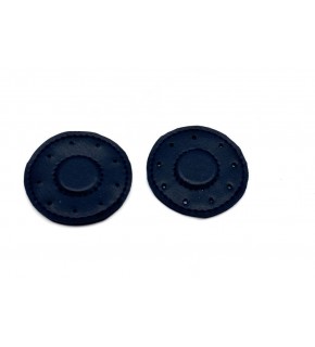 Çanta Aksesuar Lacivert Suni Derili Yuvarlak  Gizli  Mıknatıs