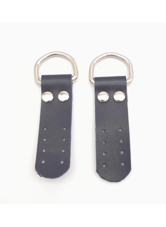 Çanta Aksesuar Lacivert Tek Kat Suni Deri Sapucu Böce Gümüş Metalli