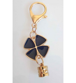 Çanta Aksesuar Lacivert Yonca Süs