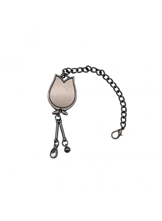 Çanta Aksesuar Lale Füme Sarkaç Süs 22 Cm