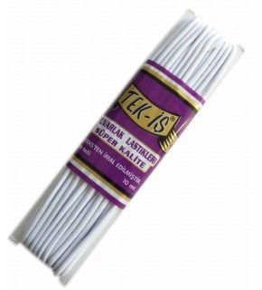 Çanta Aksesuar Lastik Yuvarlak Beyaz