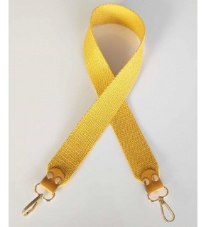 Çanta Aksesuar Ledi Model Çanta Sapı Hardal Sarı