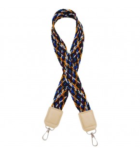 Çanta Aksesuar Ledi Supra Örgü Model Bej Renk Derili Çanta Sapı Gümüş Metalli