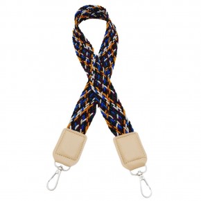 Çanta Aksesuar Ledi Supra Örgü Model Bej Renk Derili Çanta Sapı Gümüş Metalli