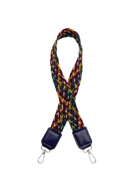 Çanta Aksesuar Ledi Supra Örgü Model Lacivert Renk Derili Çanta Sapı Gümüş Metalli Çanta Aksesuar Ledi Supra Örgü Model Lacivert Renk Derili Çanta Sapı Gümüş Metalli